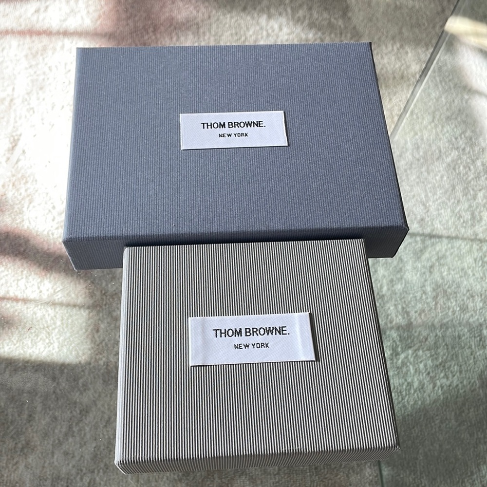 NEW Thom Browne - Logo Boxes (Set of 2)